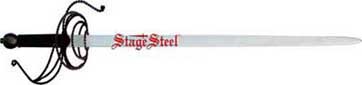 Steel Swept Twisted Hilt Rapier